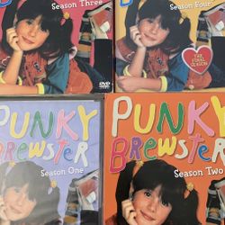 PUNKY BREWSTER The Complete Series (DVD-1984) All 4-Seasons!