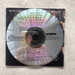 Whitney Houston The Bodyguard CD (NO CASE!)