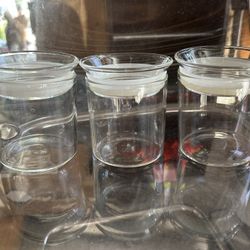 Glass Jar With Airtight lid 