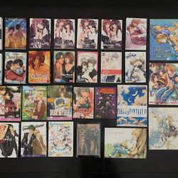 Huge Yaoi BL Yuri Manga Lot - Final Fantasy 9 XI Doujinshi, Kano Miyamoto, NTR