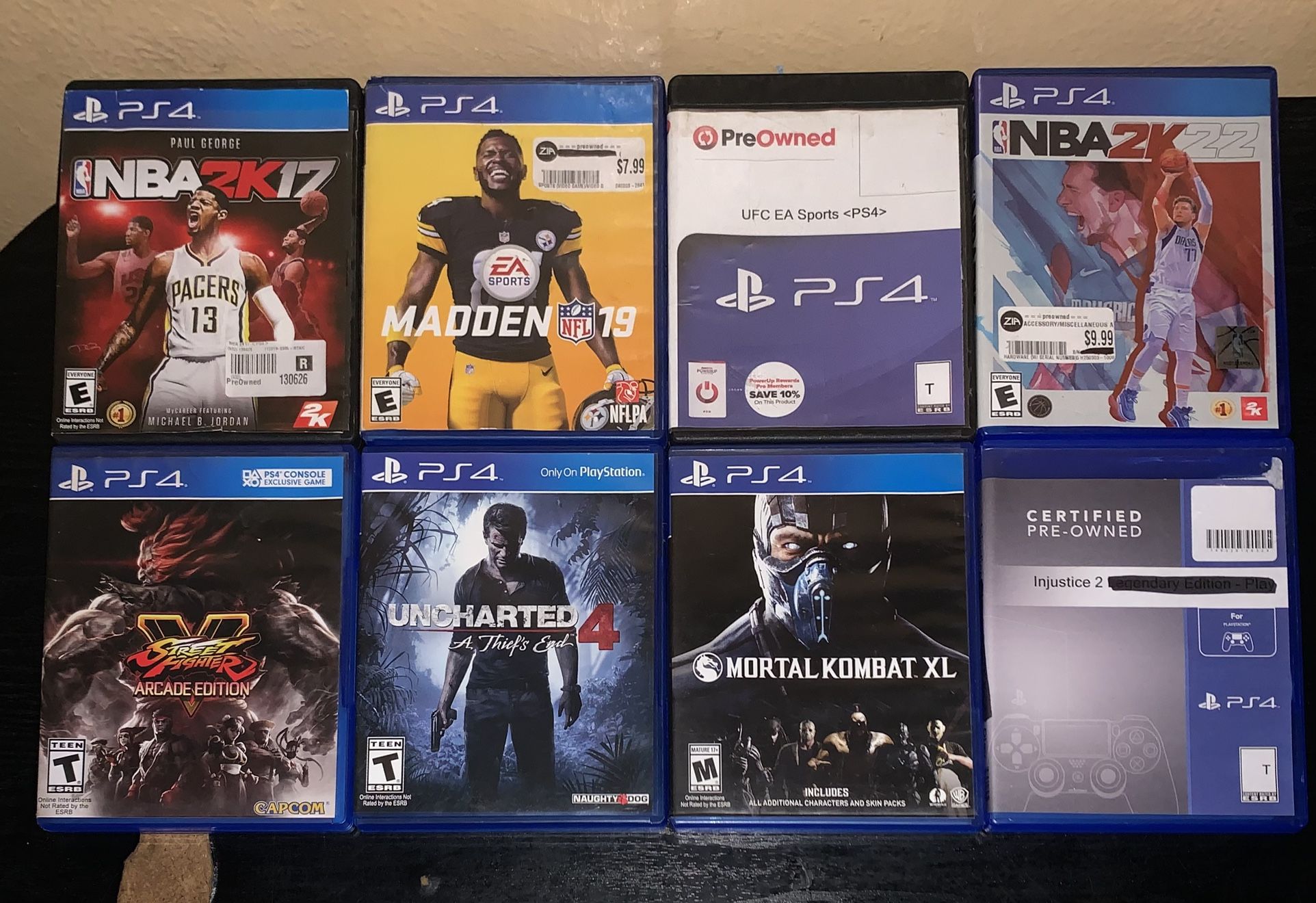 Update PlayStation 4 Video Game Collection PS4