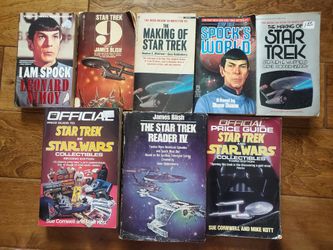 A Bunch Of Star Trek Books