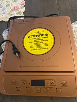 Copper Chef Induction Cooktop New