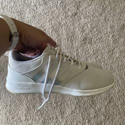 Womens White Adidas Sneakers Size 9