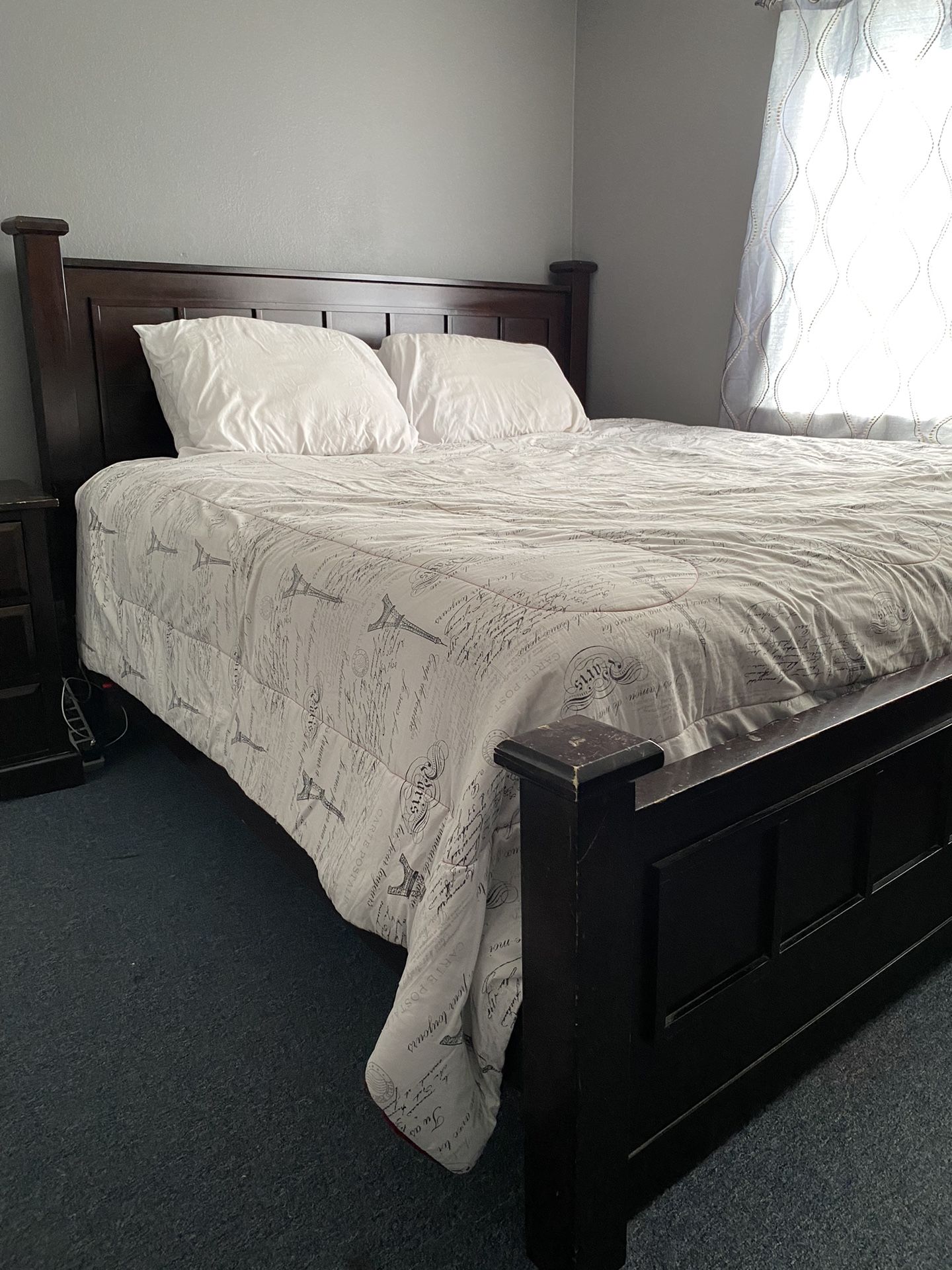 Full King Bed Set