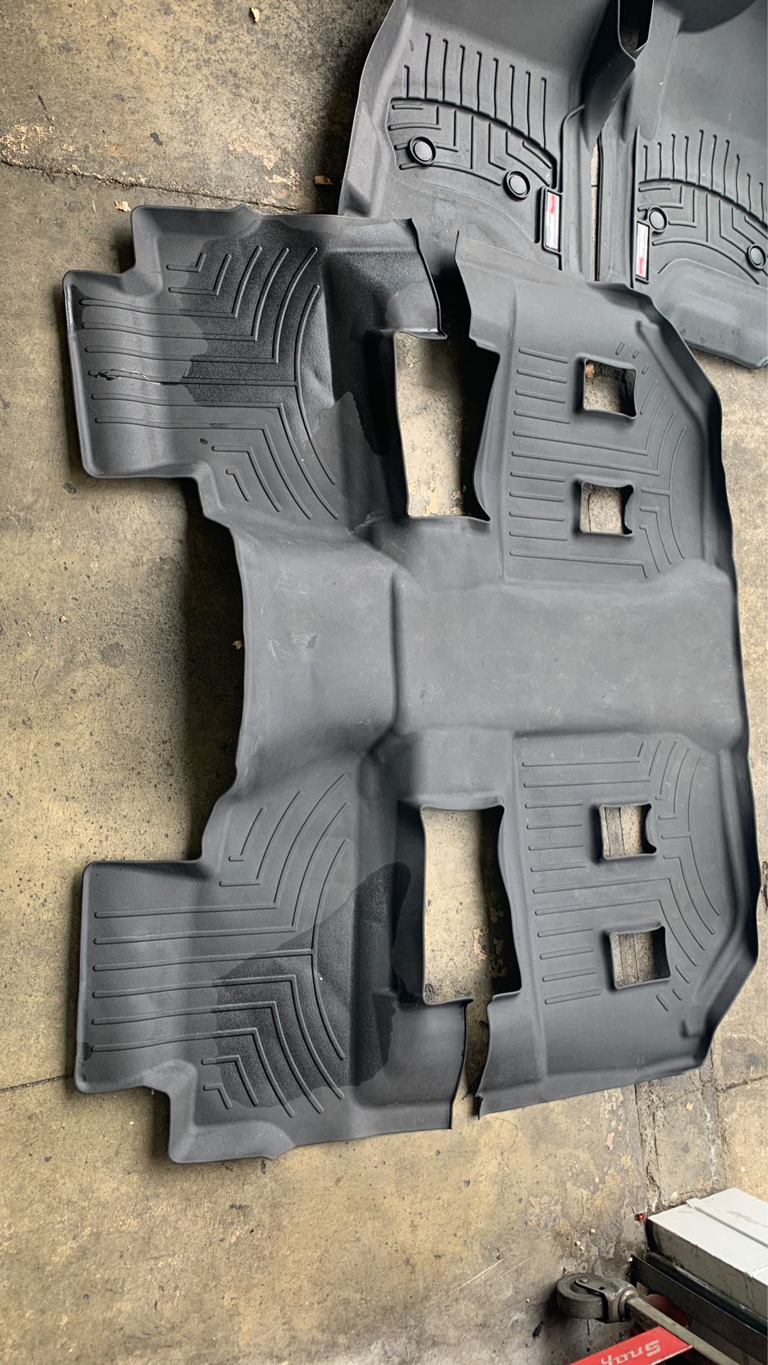Electric Running Boards and WeatherTech mats