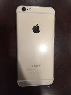 Gold iPhone 6 NO SCREEN, ICLOUD LOCKED, For parts