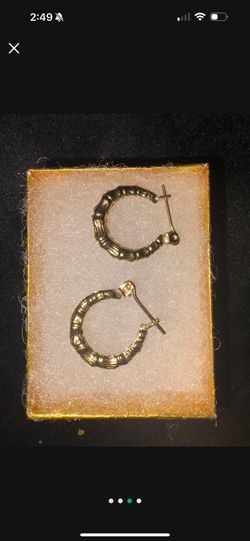 14k Gold Earrings 