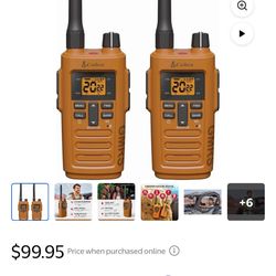 Cobra Cobra Trailblazer 250 GMRS Radio (2-Pack)