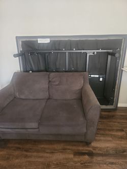 Bed and couch