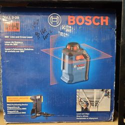 Bosch 360° Line And Cross Laser 
