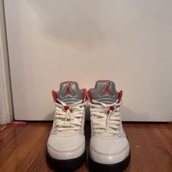 Jordan Fire Red 5’s 