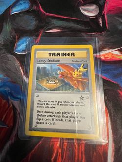 Pokemon Vintage Lucky Stadium Card