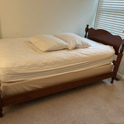 Twin Bed Frame With Matress And Box Spring