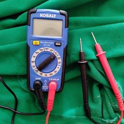 Kobalt Multimeter DT-103 Need Battery 