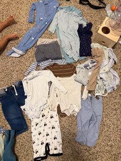 12 month old boy clothes lot