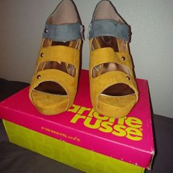 Charlotte Russe Peep Toe Heels