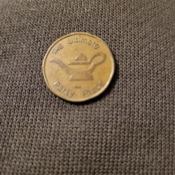 Vintage Aladdin’s Castle Arcade Token 