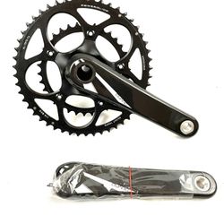 Quarq Sram Carbon Fiber Compact Road Bike Crankset 172.5mm 50/34 NEW