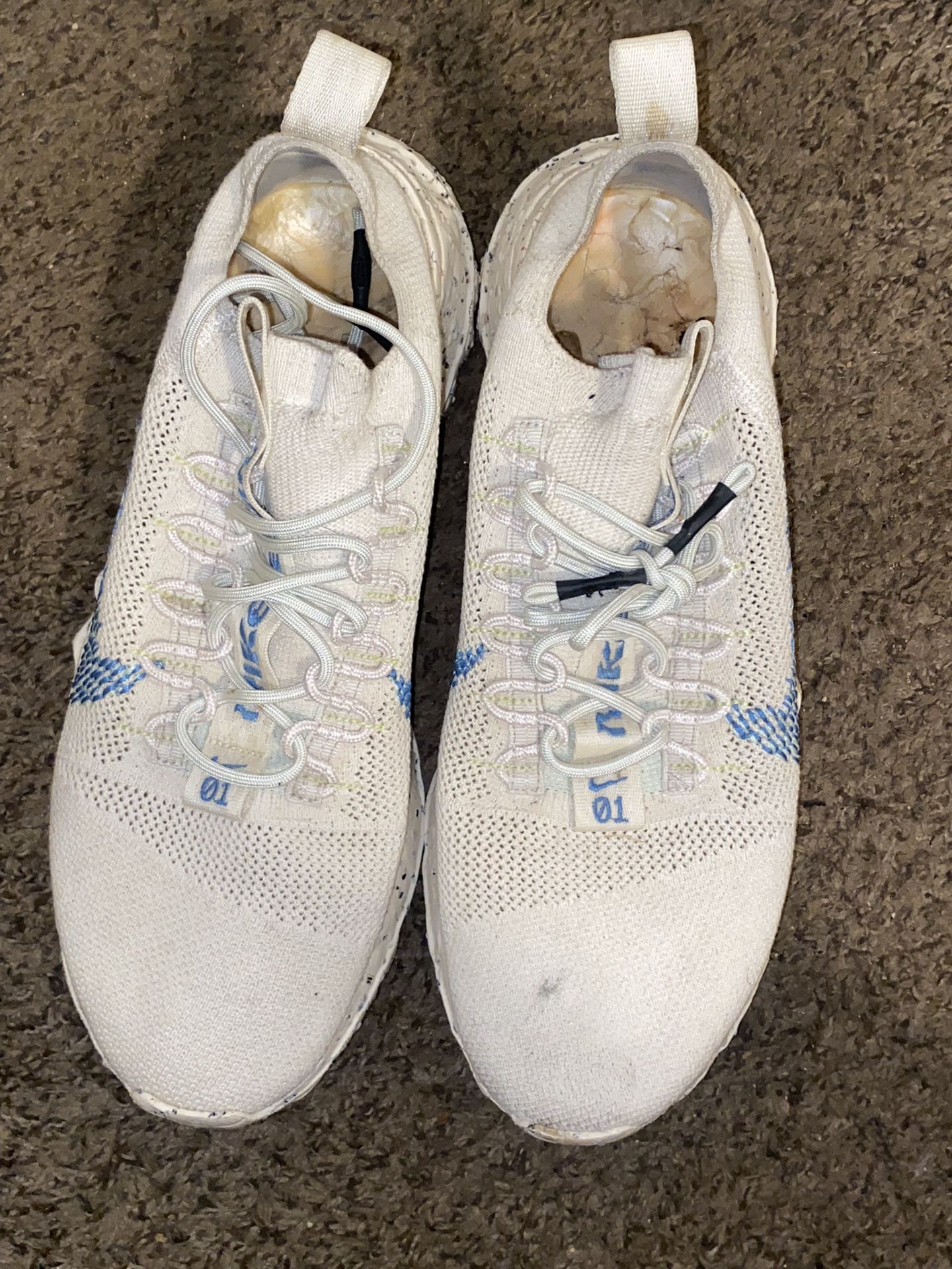 Nike Space Hippie 01 White Royal Dutch Blue