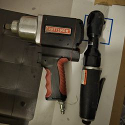 Craftsman Impact Wrench And Ractchet 