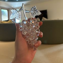 Swarovski Crystal Grapes Figurine – Original Box & Certificate