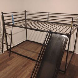 Bunk Bed With Slide. Must read Description If Interested. 
