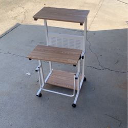 2 In 1 Stand Up And Sit Down Adjustable Desk 