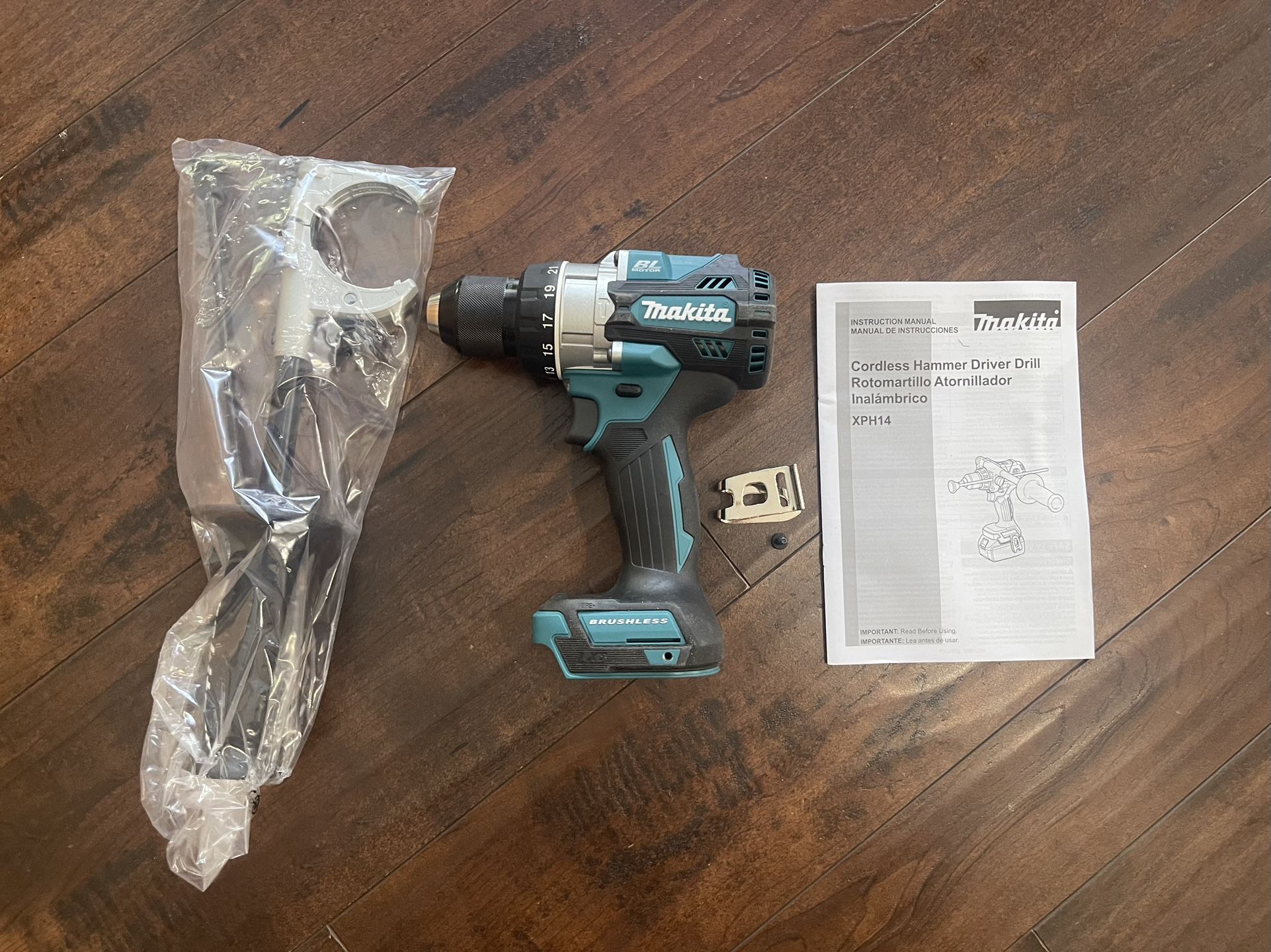 New 18V Brushless Makita Hammer Drill