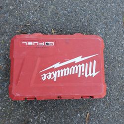 Empty Milwaukee Screw Gun Hard Case