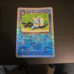 Dark Wartortle Reverse Holo 