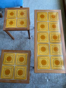Scandinavian stacking coffee tables