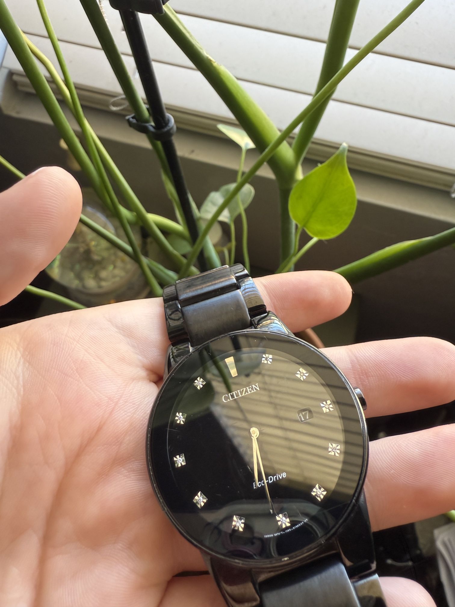 Men’s Citizen Watch With Diamonds 