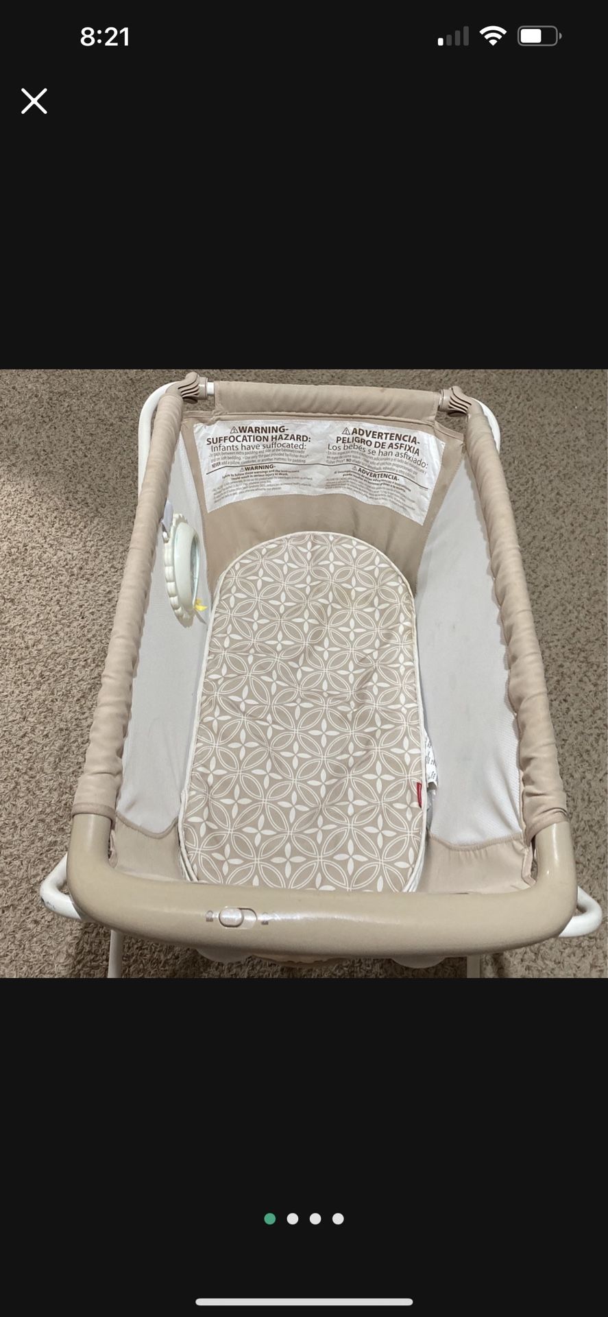 Fisher Price Baby Bassinet