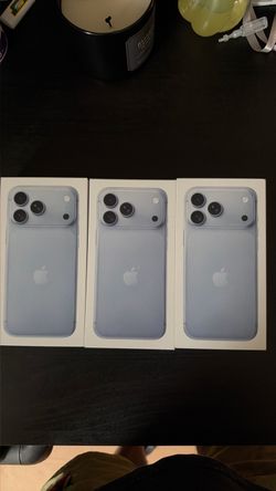 3 iPhone pro max 1tb att