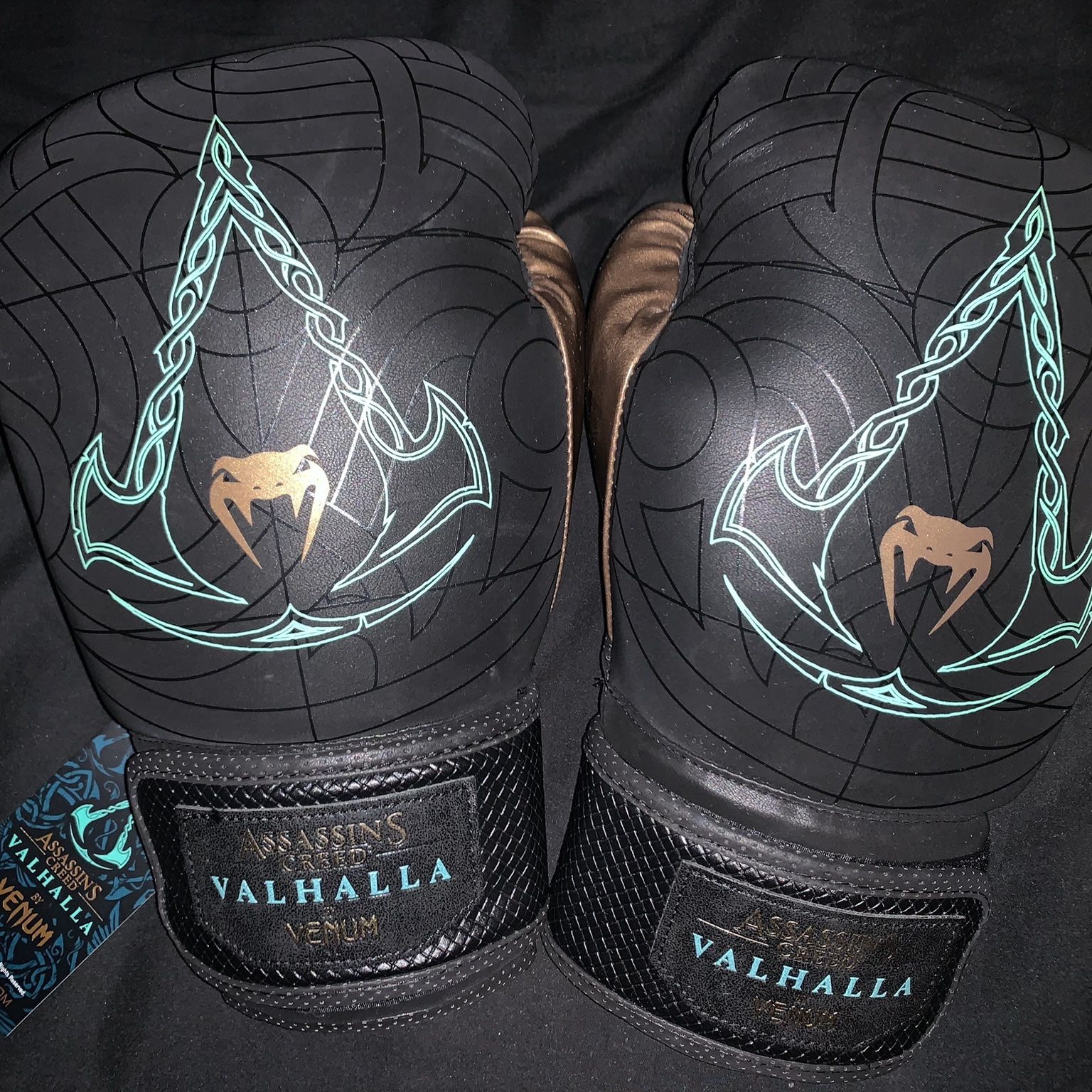 LIMITED EDITION Venum X Assassins Creed Valhalla Boxing Gloves for