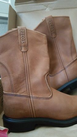 Mens red wing brown boots