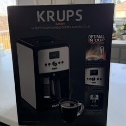 KRUPS Savoy 12-cup Programmable Coffee Maker