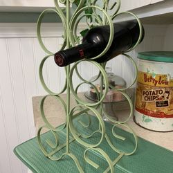 Retro Vintage Wine Rack