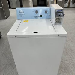 Whirlpool Commercial 3.3 cu ft Coin-Operated Washer Model CAE2745FQ