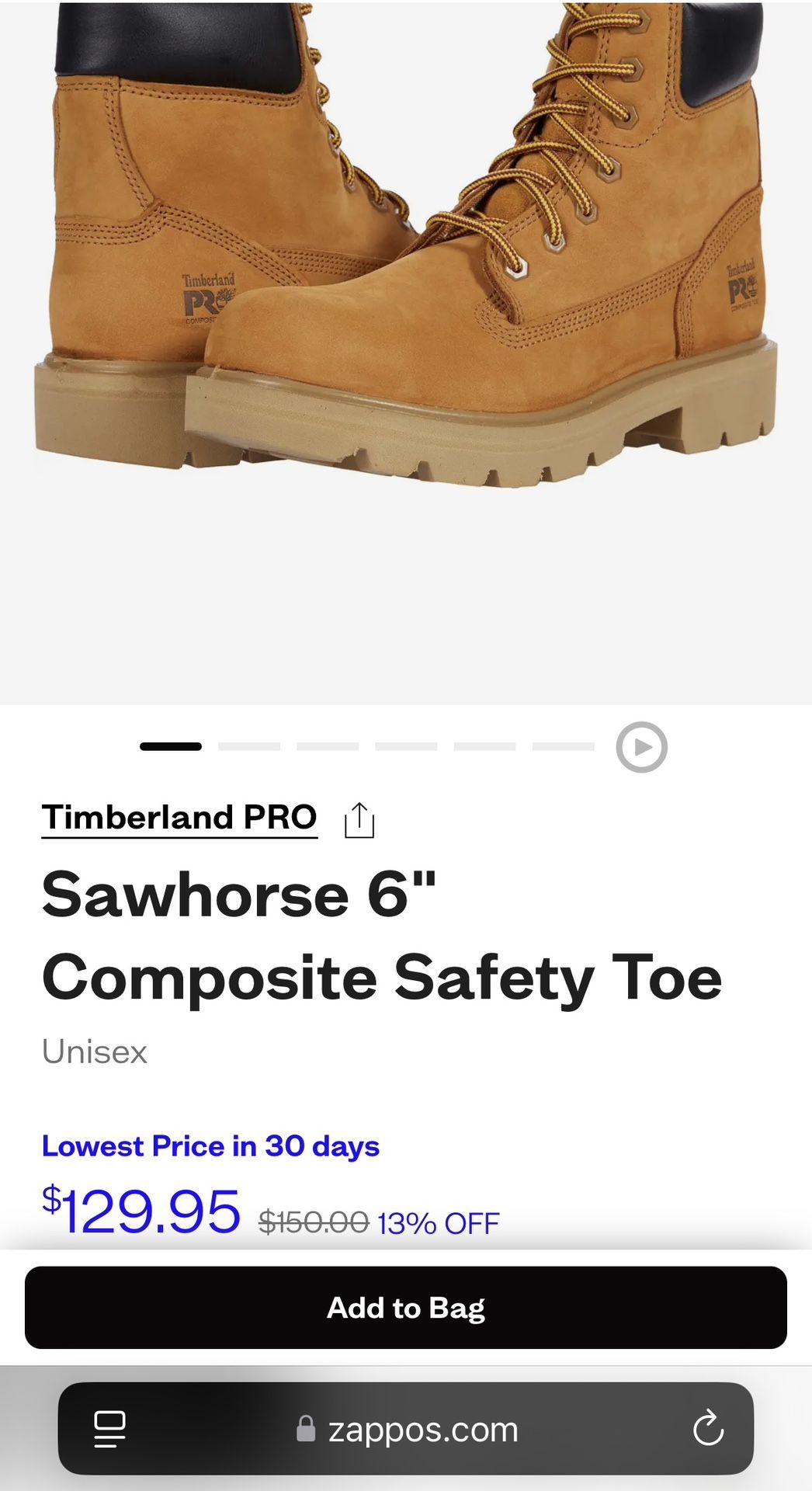 Timberland Pro Boots Size 12
