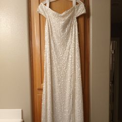 Off The shoulders Wedding Dress