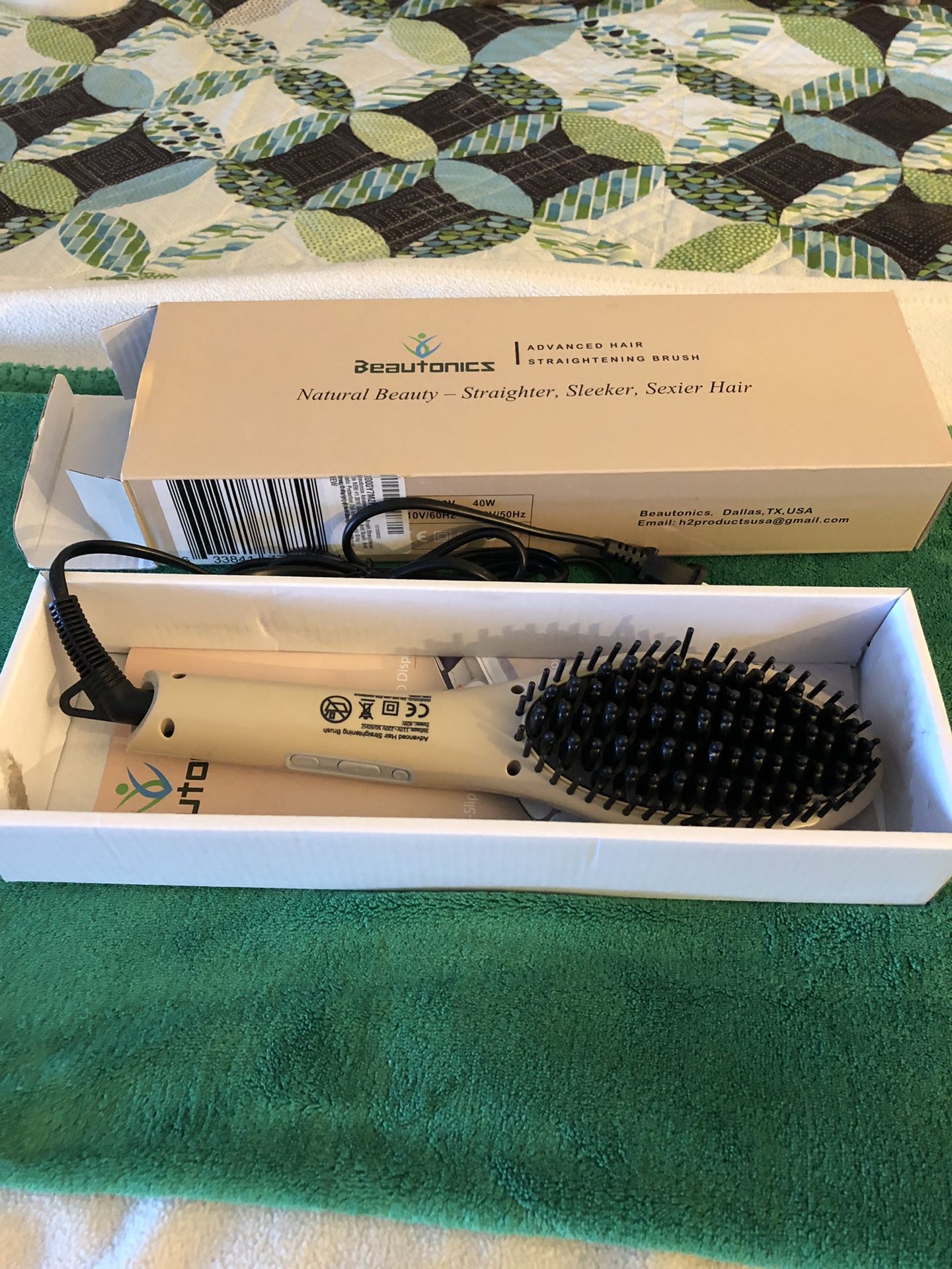 Beutonics Advanced Hair Straightening Brush