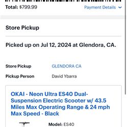 Okai Es 40 Scooter