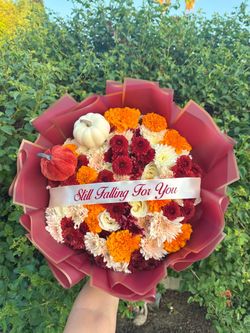 Fall flower bouquet