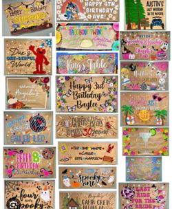 Painted Banners For Any Occasion