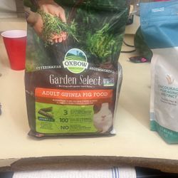 Guinea Pig Food  $10