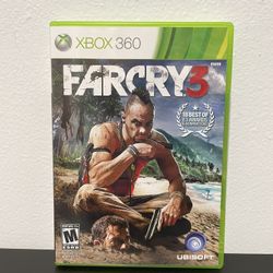 Far Cry 3 - Xbox 360 - Like New - Video Game - Farcry