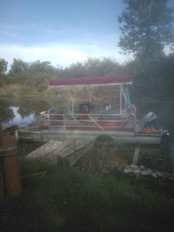 1988 landau pontoon boat 24
