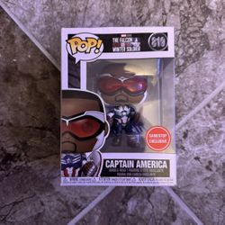 Funko POP Marvel The Falcon & The Winter Soldier Captain America Vinyl #819